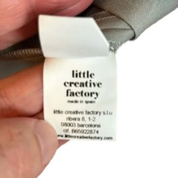 Little Creative Factory A-line dress grey girls size 12 y/o - Picture 7 of 8